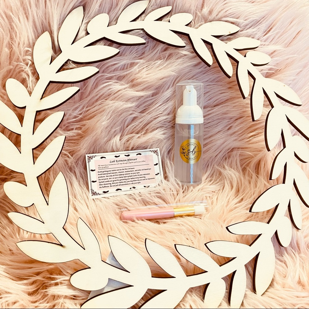 lash extension cleansing kit